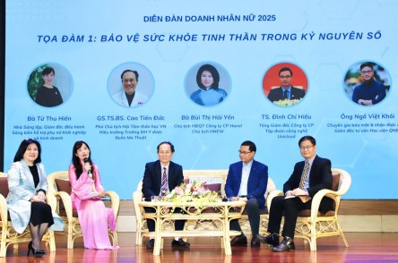 CHỦ TỊCH HANEL TẠI DIỄN ĐÀN DOANH NHÂN NỮ 2025